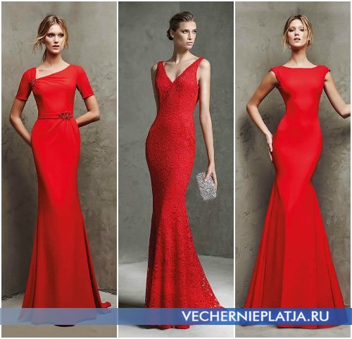 Довгі червоні випускні плаття році: новинки 2016 років